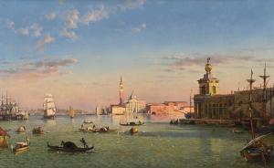 NERLY Friedrich I 1807-1878,THE PALAZZO PISCANI, VENICE,Dreweatts GB 2023-10-18