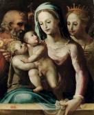 NERONI Bartolomeo il Riccio 1500-1571,Sacra Famiglia con San Giovannino e Santa Cateri,1549,Finarte 2006-05-21
