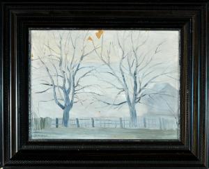 NERUD Josef Karl 1900-1982,Landschaft mit zwei Bäumen,1922,Allgauer DE 2017-11-09