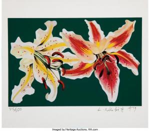 NESBITT Lowell 1933-1993,Lilies (3 Works),1979,Heritage US 2024-04-11