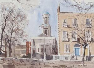 NESBITT Tom,View of the Pepper Canister Church from Merrion Square,Adams IE 2016-12-13