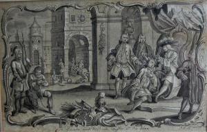 NESSENTHALER Johann David 1717-1766,L'Economie, la Philosophie et la Justice,Art Valorem 2019-06-18