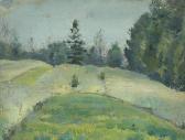 NESTEROV Mikhail Vasilievich 1862-1942,Forest Hillside,Shapiro Auctions US 2015-05-16