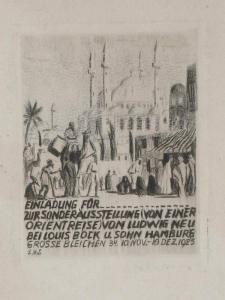 NEU Ludwig 1897-1980,Einladung für . . . zur Sonderausstellung,Mette DE 2009-02-25