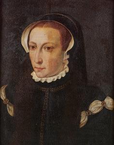 NEUFCHATEL Nicolas 1527-1590,Portrait of a lady, bust-length, in black costume ,Sotheby's 2005-07-06