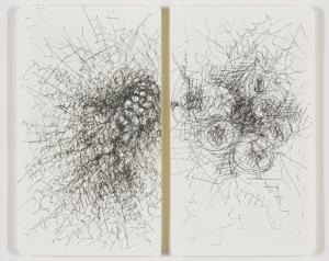NEUSTETTER Marcus 1976,Abstract Composition with Spheres, diptych,Strauss Co. ZA 2022-02-21