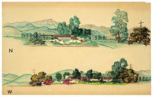 NEUTRA Richard Joseph 1892-1970,Elevation,1959,Los Angeles Modern Auctions US 2018-09-30