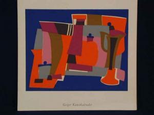 NEUZ Richard 1894-1976,6 Farbsiebdrucke,Auktionshaus Rieber DE 2008-10-13