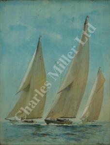 NEVILLE CUMMING Richard Henry 1843-1920,Big class yachts racing,Charles Miller Ltd GB 2018-11-06
