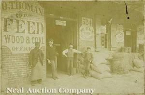 New Orleans School,O. Thoman, Dealer in Feed, Wood and Coal, 52,1929,Neal Auction Company 2008-02-23