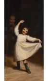 NEWBOLD VAN TRUMP Rebecca 1839-1935,Child Dancing,William Doyle US 2023-08-10