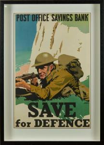 NEWBOULD Frank 1887-1951,Save for Defence,Reeman Dansie GB 2022-08-09