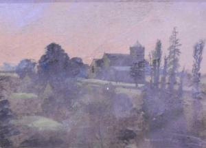 NEWCOMBE Peter 1943,Dodford Church,1970,Gilding's GB 2024-03-26