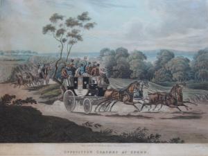 NEWHOUSE Charles B. 1830-1840,OPPOSITION COACHES AT SPEED,Lawrences GB 2020-09-11
