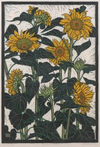NEWLING RACHEL 1956,Sunflowers Newport,Leonard Joel AU 2023-04-05