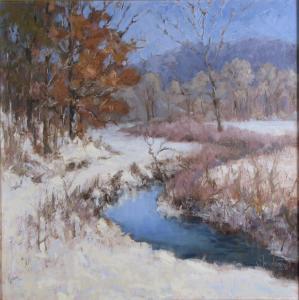 NEWLUND Chris,Young Oaks in Winter,Wickliff & Associates US 2022-11-05