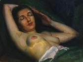 NEWMAN Joseph 1890-1979,Reclining Female Nude,1940,Jackson's US 2012-05-22