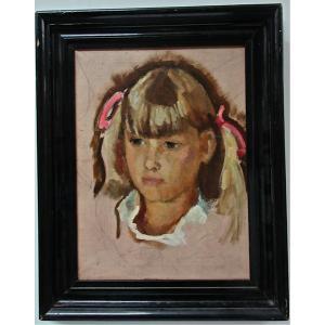 NEWTON Lilias Torrance 1896-1980,PORTRAIT OF A GIRL,Waddington's CA 2015-01-26