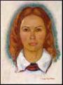 NEWTON Lilias Torrance 1896-1980,Portrait of Dyan,Heffel CA 2005-11-11