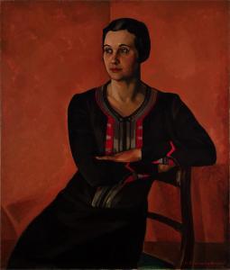 NEWTON Lilias Torrance 1896-1980,Portrait of Frances Holgate,1925 - 1930,Heffel CA 2021-12-01