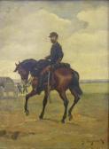 NEYMARK Gustave Mardoché 1850,MOUNTED SOLDIER LOOKING BACK,William Doyle US 2006-06-07