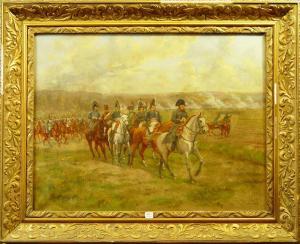 NEYMARK Gustave Mardoché 1850,Napoléon menant sa cavalerie,Siboni FR 2020-09-13