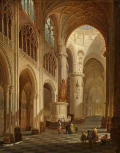 NEYT Bernard 1825-1880,Die Kathedrale von Burgos,1848,Lempertz DE 2023-11-18