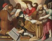 NEYTS Leonardus 1560-1580,The Four Evangelists,Christie's GB 2011-12-13