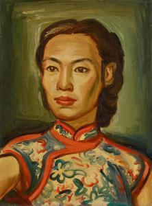 ni yide 1901-1970,PORTRAIT OF SHAO LIANGYUN,Cheng Xuan CN 2009-09-30