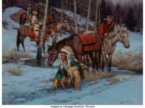 NIBLETT Gary 1943,Trails of the Blackfeet,Heritage US 2024-03-21