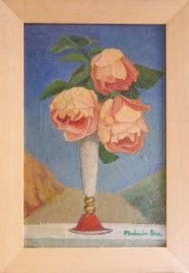 NICA Mihaela 1934-2023,Bouquet de roses,Morand FR 2020-07-26