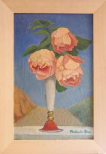 NICA Mihaela 1934-2023,Bouquet de roses,Morand FR 2020-09-13