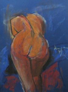 NICAPETRE 1936-2007,"Nud vazut din spate",1996,Alis Auction RO 2013-04-16