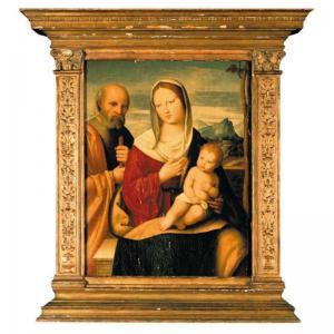 NICCOLO PISANO 1470-1538,the holy family with a landscape beyond,1500,Sotheby's GB 2004-12-08