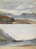 NICHOLL Andrew 1804-1886,LOCH NESS, SCOTLAND,1850,Whyte's IE 2008-02-25