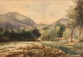 NICHOLL William 1794-1840,Pass of Lennie Ben Ledi, Scotland,Morgan O'Driscoll IE 2017-01-30
