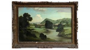 NICHOLLS Bertram 1883-1974,A Shropshire Landscape,1943,Anderson & Garland GB 2023-04-27