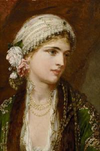 NICHOLLS Charles Wynne 1831-1903,Portrait of a lady,Adams IE 2004-05-26