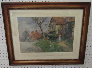 NICHOLLS George Frank (1885-1937) watercolor artist, Auctions