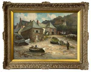 NICHOLLS George Frank 1885-1937,The Net Lofts, Cadgwith,David Lay GB 2023-10-26