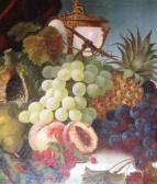 NICHOLLS H.G,Still life of fruit and a gilded lamp,Dreweatt-Neate GB 2010-04-29
