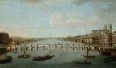 NICHOLLS Joseph 1692-1760,A View of Westminster Bridge,Bonhams GB 2004-10-26