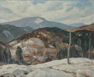 NICHOLS Henry Hobart 1869-1962,New England Winter,Grogan & Co. US 2022-05-01