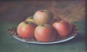 NICHOLS S,Still Life of Apples,Kidner GB 2009-10-08