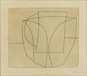 NICHOLSON Ben 1894-1982,Crystal (from the suite Ben Nicholson 3),1967,Rosebery's GB 2024-04-23