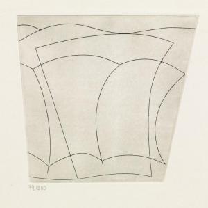 NICHOLSON Ben 1894-1982,Forms in a Landscape,1966,Swann Galleries US 2024-04-18