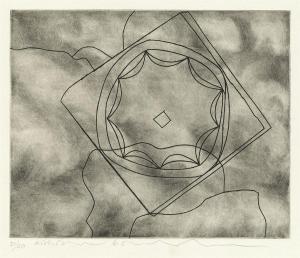 NICHOLSON Ben 1894-1982,Olympic Fragment II,1965,Swann Galleries US 2024-04-18