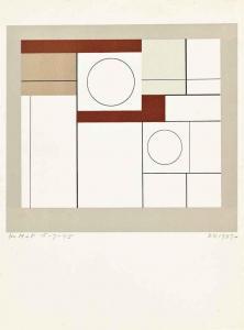 NICHOLSON Ben 1894-1982,Squares and Circles,1939,Christie's GB 2014-09-18