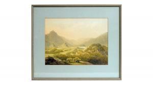 NICHOLSON Francis 1753-1844,Mountainous Landscape,Anderson & Garland GB 2023-07-19