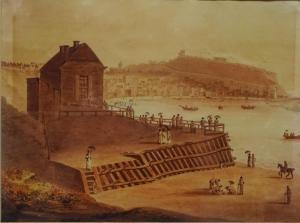 NICHOLSON Francis 1753-1844,Scarborough Spa and South Bay in 1790,David Duggleby Limited 2017-02-11